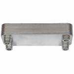 Теплообменник ГВС 12 пластин Vaillant Turbomax Pro/ Plus, Atmomax Pro/ Plus Zilmet 17B1901215