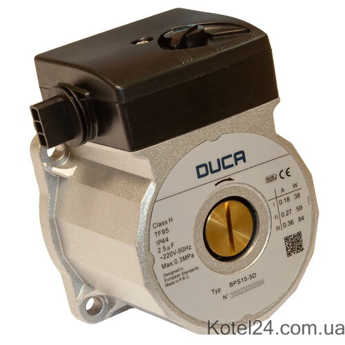 Циркуляционный насос Duca BPS 15-5D аналог Wilo 15/5-3 c крыльчаткой 21х68 мм